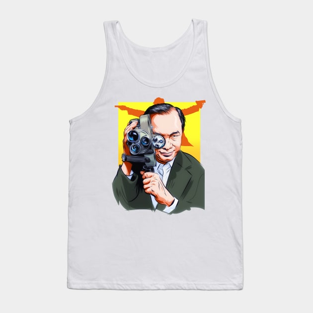 John Woo - An illustration by Paul Cemmick Tank Top by PLAYDIGITAL2020